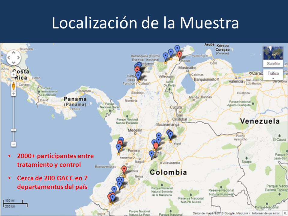 Localización de la Muestra