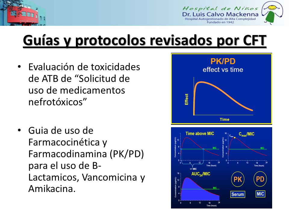 Guías y protocolos revisados por CFT