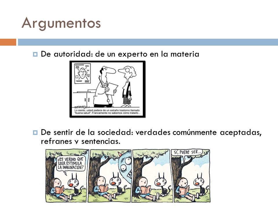 Argumentos De autoridad: de un experto en la materia