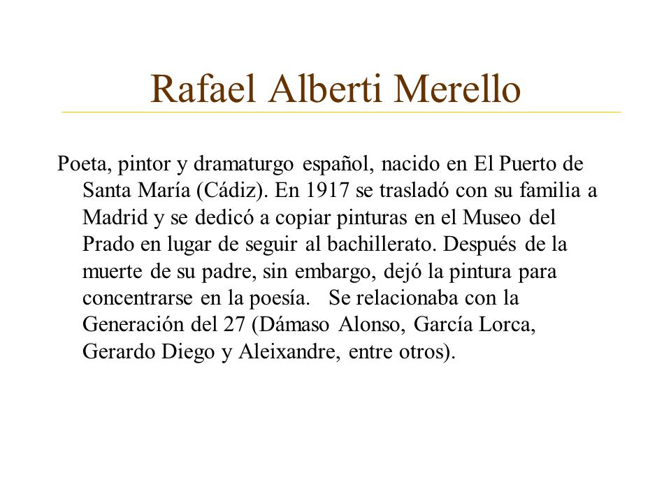 Rafael Alberti Merello