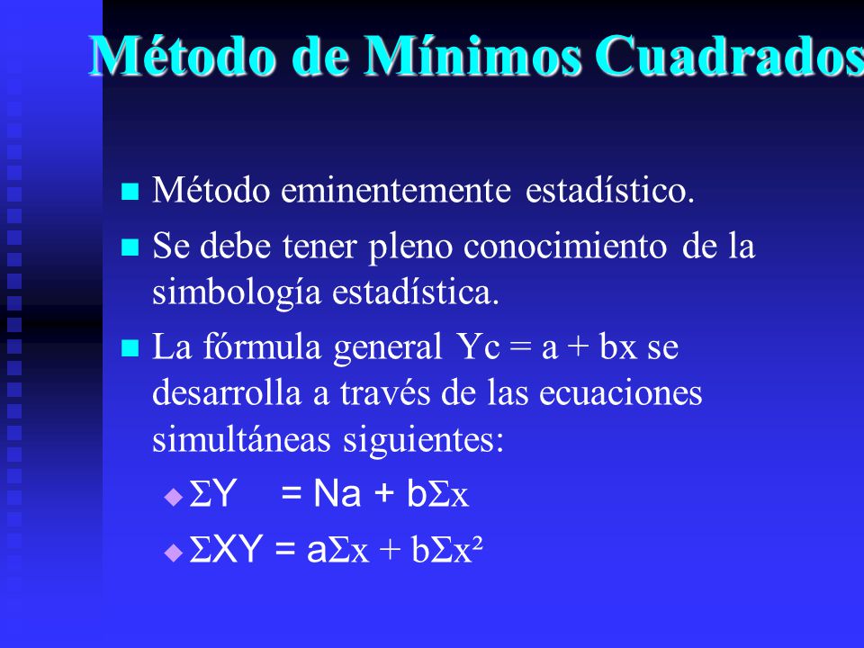 Método de Mínimos Cuadrados