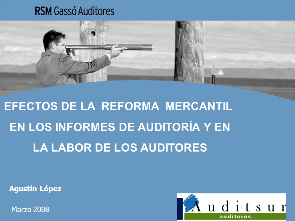 EFECTOS DE LA REFORMA MERCANTIL EN LOS INFORMES DE AUDITORÍA Y EN