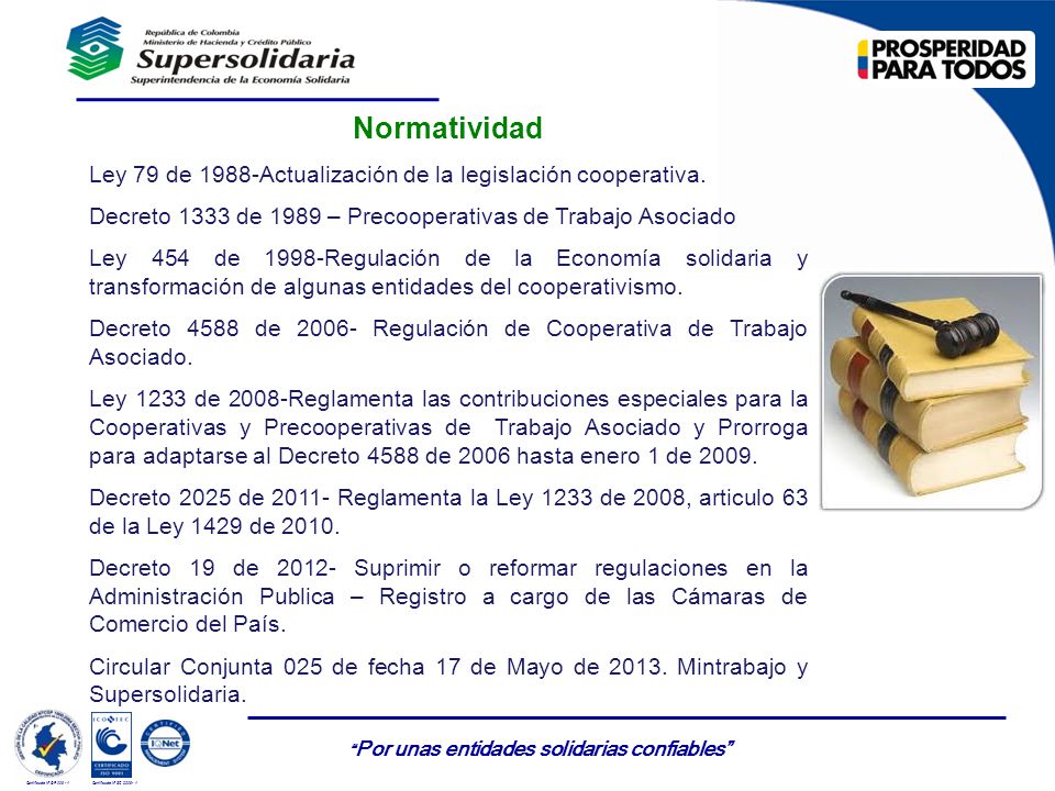 Normatividad Ley 79 de 1988-Actualización de la legislación cooperativa. Decreto 1333 de 1989 – Precooperativas de Trabajo Asociado.