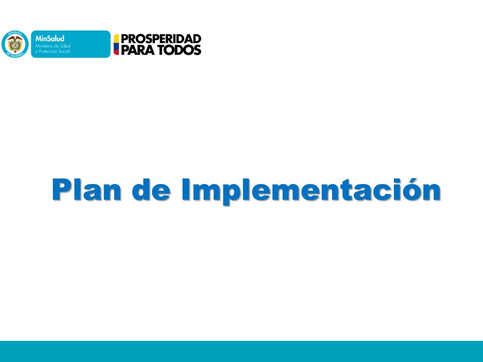 Plan de Implementación