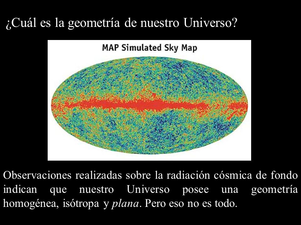 ¿Cuál es la geometría de nuestro Universo