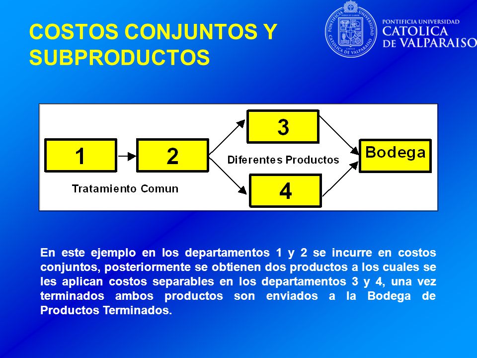 COSTOS CONJUNTOS Y SUBPRODUCTOS