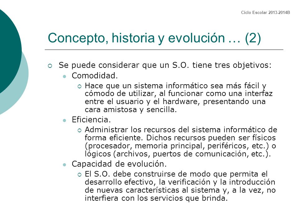 Concepto, historia y evolución … (2)