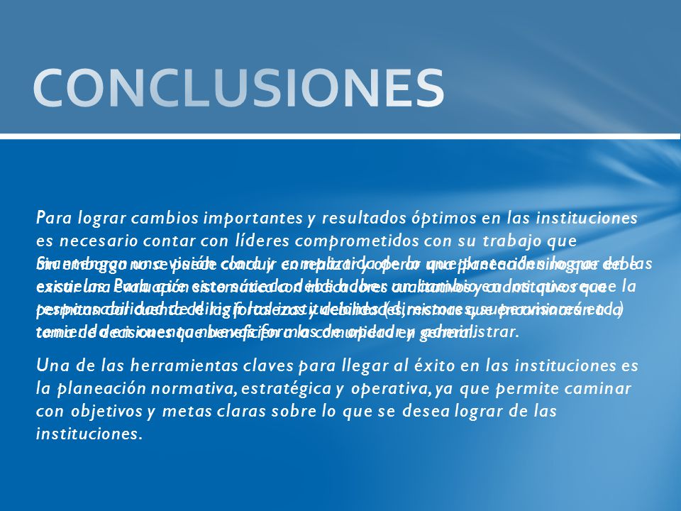 CONCLUSIONES