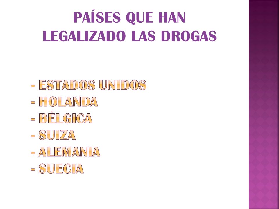 - Estados unidos - Holanda - Bélgica - suiza - Alemania - Suecia