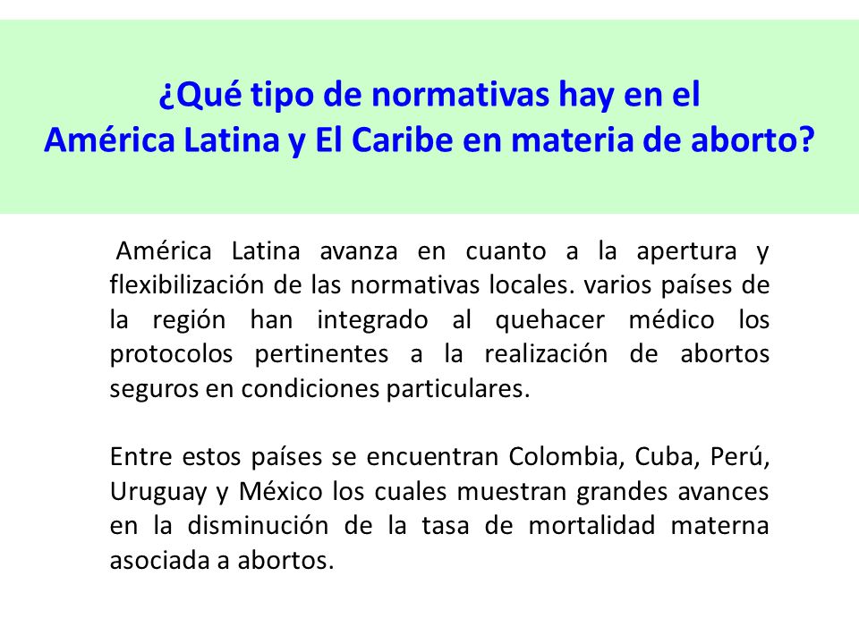 ¿Qué tipo de normativas hay en el