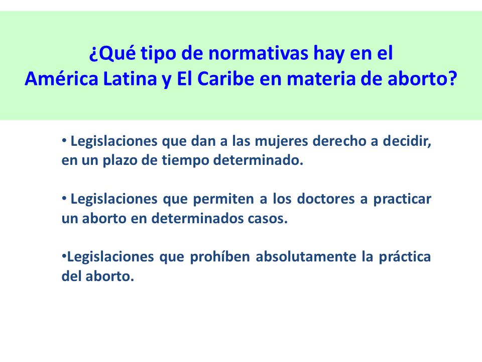 ¿Qué tipo de normativas hay en el
