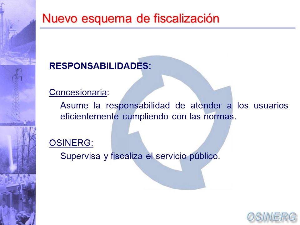 Nuevo esquema de fiscalización