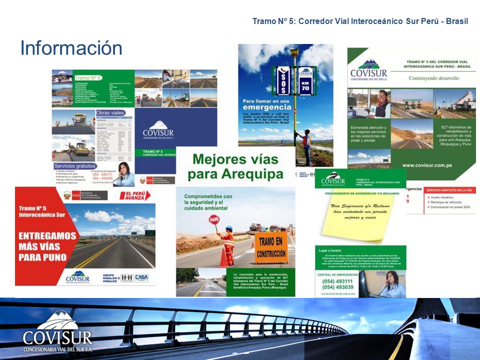 Tramo Nº 5: Corredor Vial Interoceánico Sur Perú - Brasil
