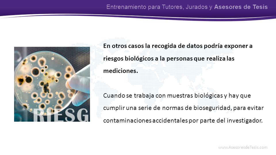 Entrenamiento para Tutores, Jurados y Asesores de Tesis