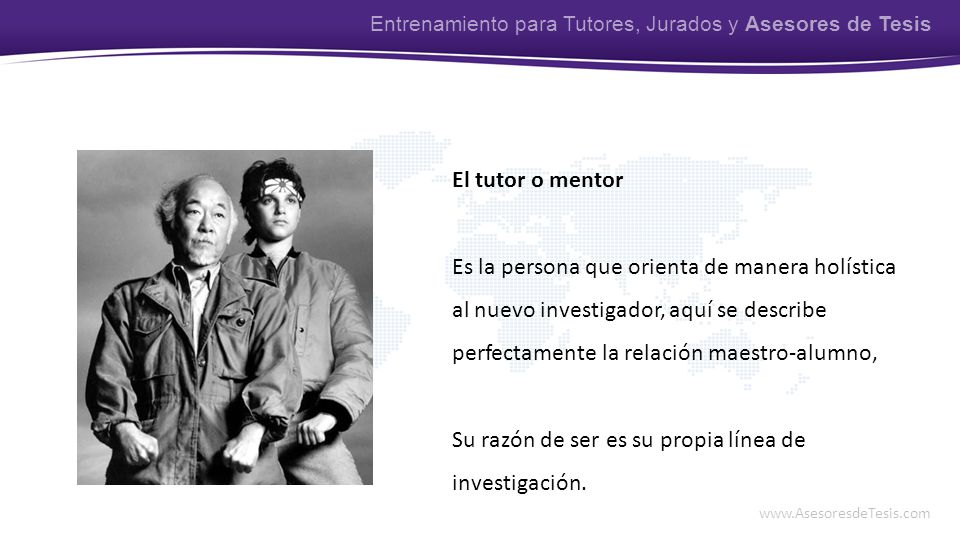 Su razón de ser es su propia línea de investigación.