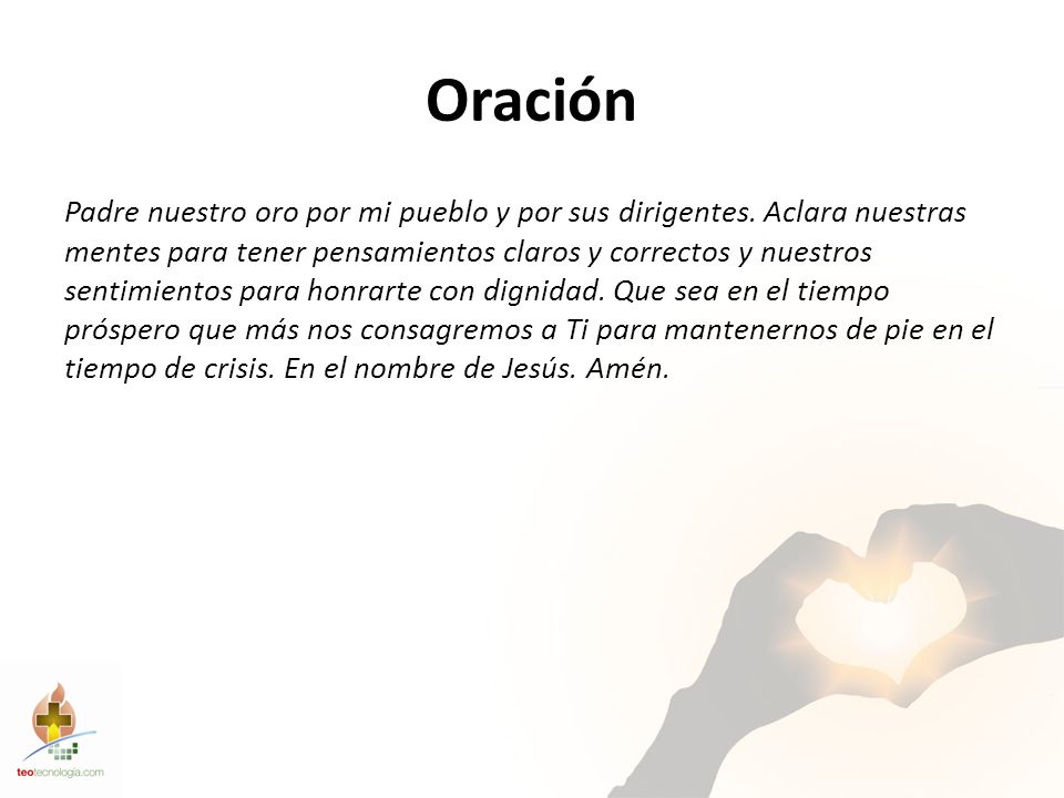 Oración