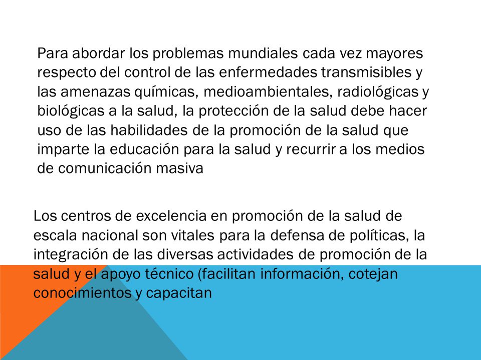 Para abordar los problemas mundiales cada vez mayores