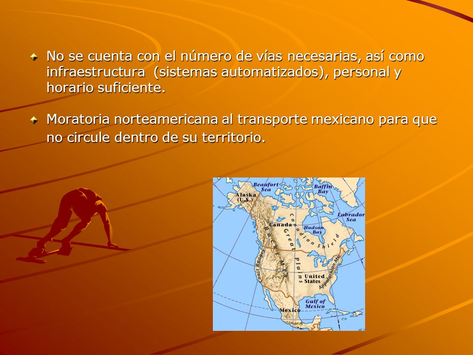 No se cuenta con el número de vías necesarias, así como infraestructura (sistemas automatizados), personal y horario suficiente.