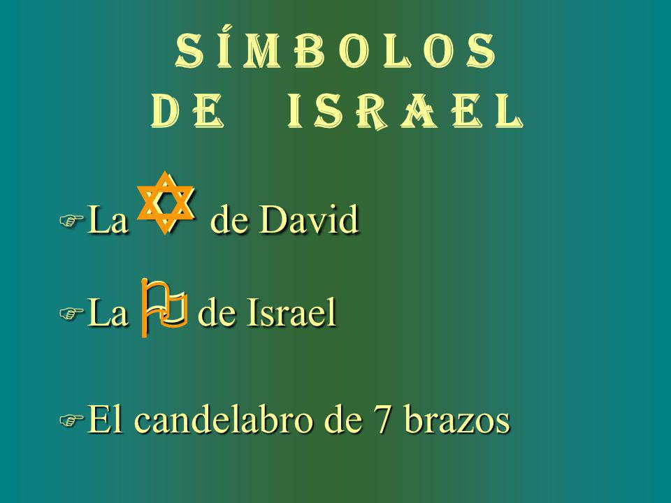 Y O S í M B O L O S D E I S R A E L La Y de David La O de Israel
