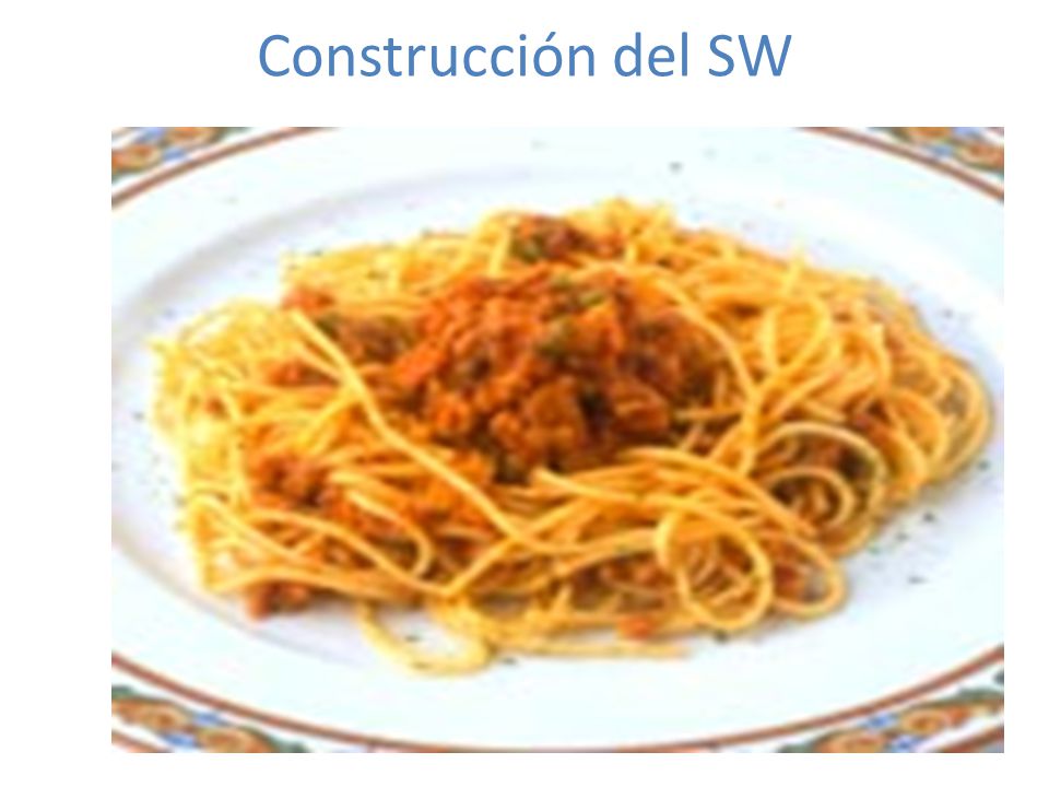 Construcción del SW Tipos, bloques, procedimientos. Tipos de datos abstractos… Objetos: datos + comportamiento.