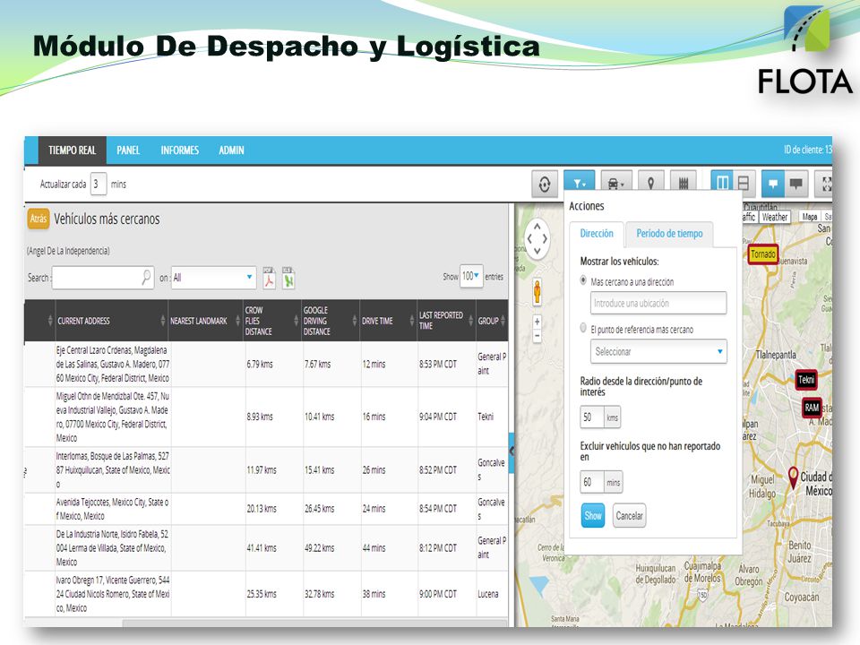 Módulo De Despacho y Logística