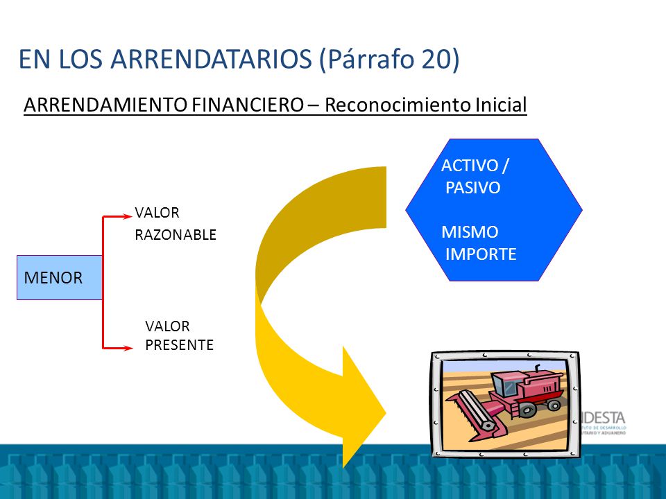 EN LOS ARRENDATARIOS (Párrafo 20)