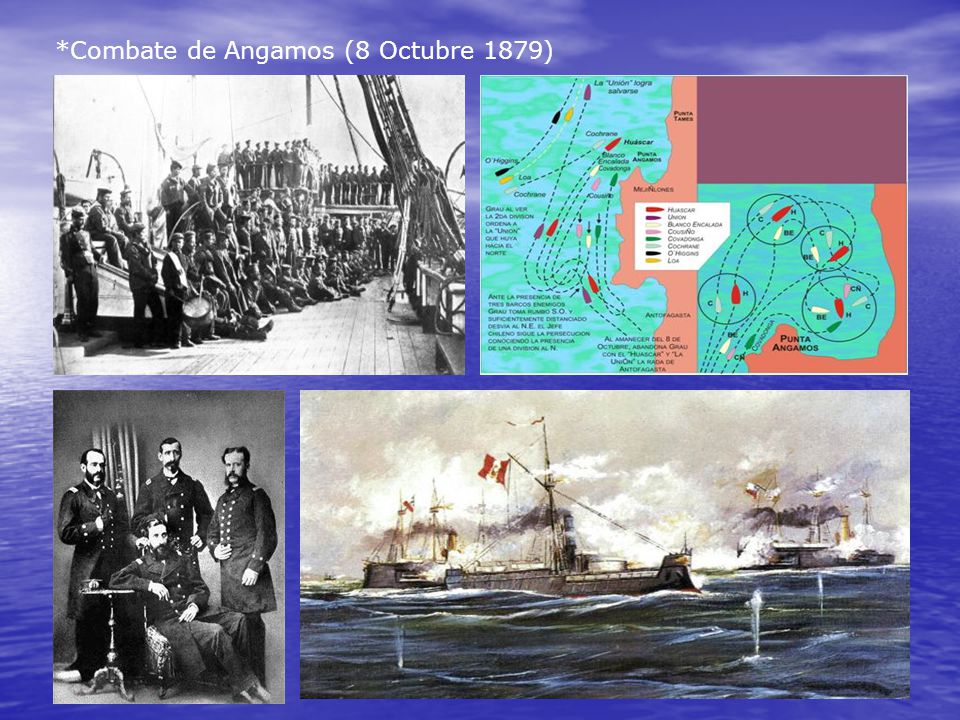 *Combate de Angamos (8 Octubre 1879)