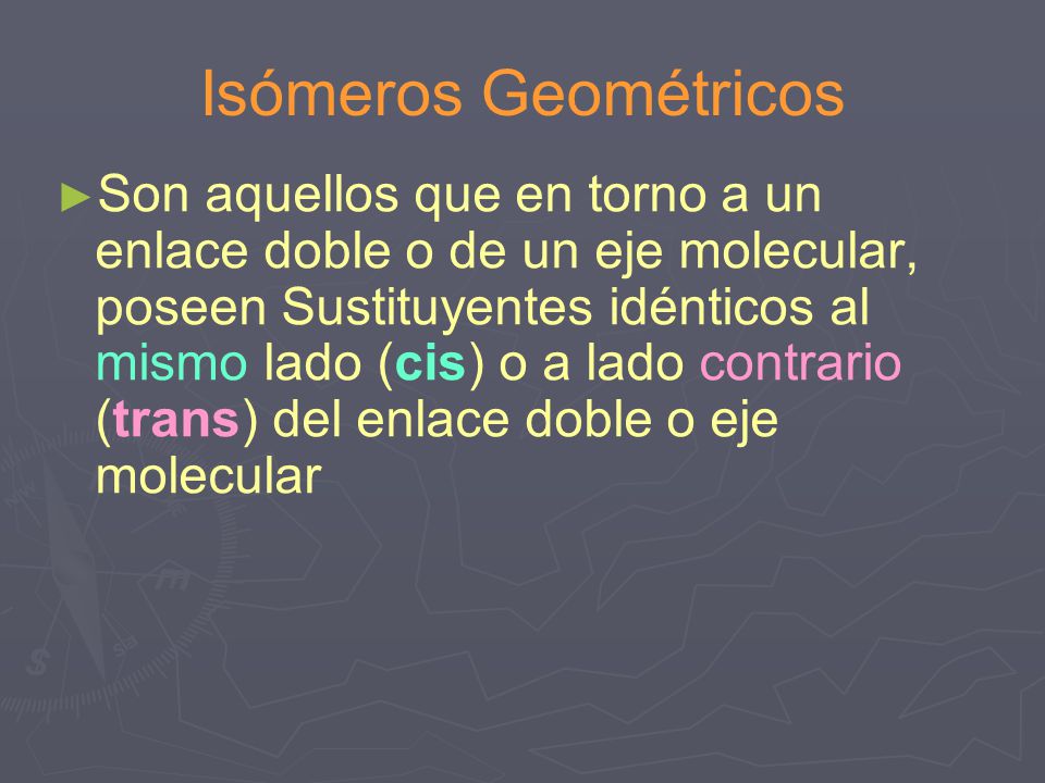Isómeros Geométricos