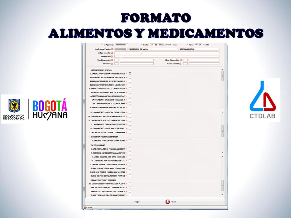 ALIMENTOS Y MEDICAMENTOS