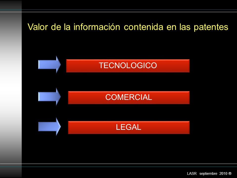 Valor de la información contenida en las patentes