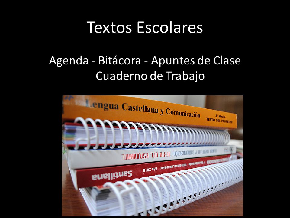 Agenda - Bitácora - Apuntes de Clase Cuaderno de Trabajo