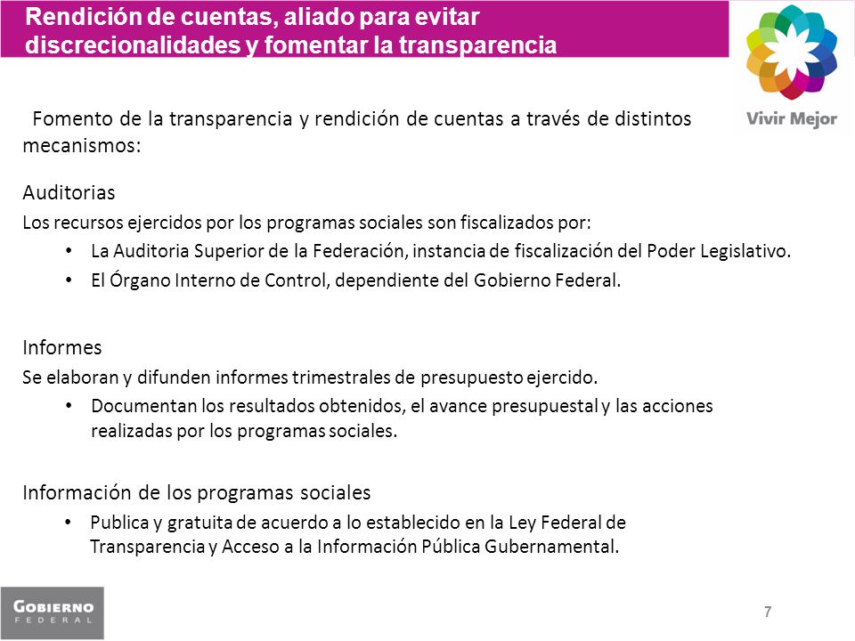 Rendición de cuentas, aliado para evitar discrecionalidades y fomentar la transparencia