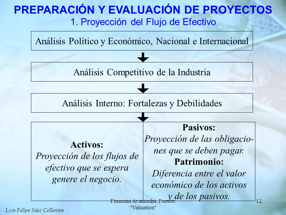 1. Proyección del Flujo de Efectivo