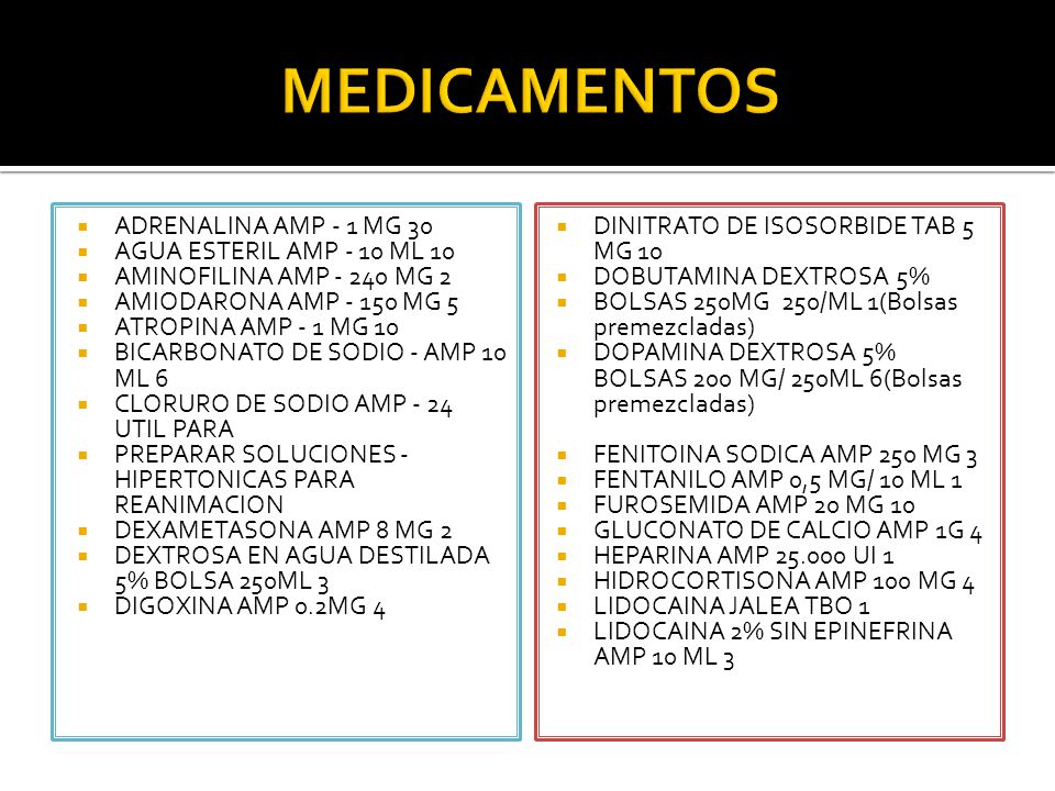 MEDICAMENTOS ADRENALINA AMP - 1 MG 30 AGUA ESTERIL AMP - 10 ML 10