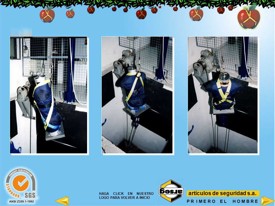 P R I M E R O E L H O M B R E artículos de seguridad s.a.