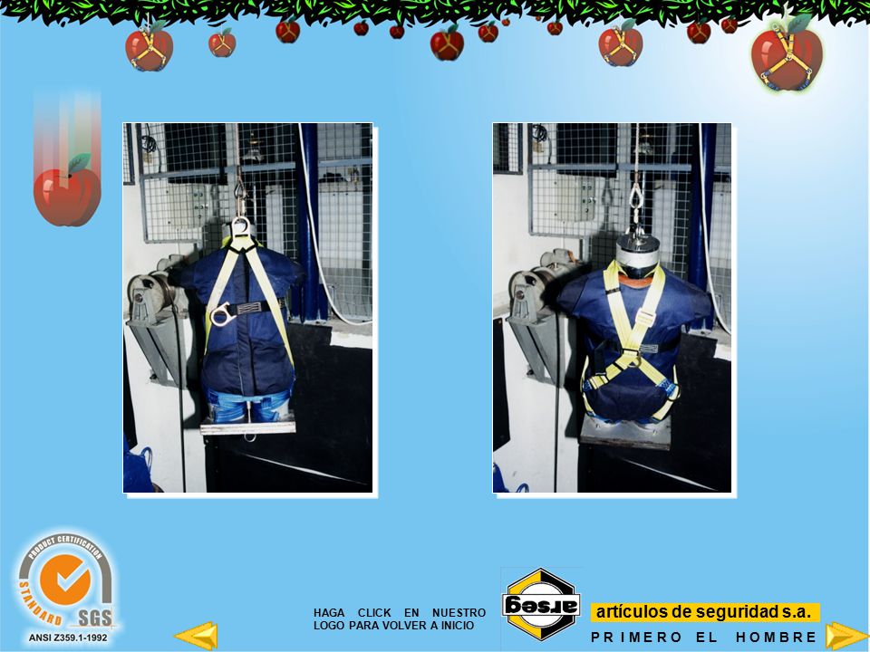 P R I M E R O E L H O M B R E artículos de seguridad s.a.