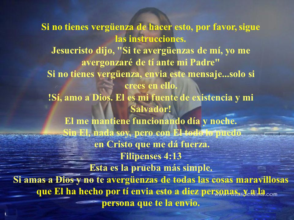 Si no tienes vergüenza de hacer esto, por favor, sigue