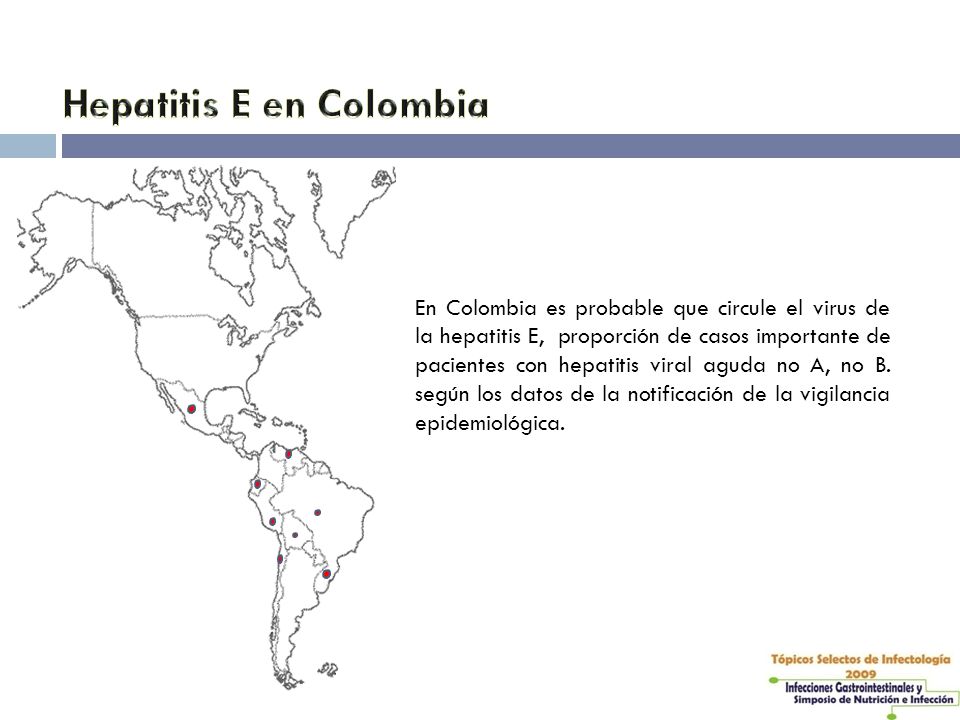 Hepatitis E en Colombia