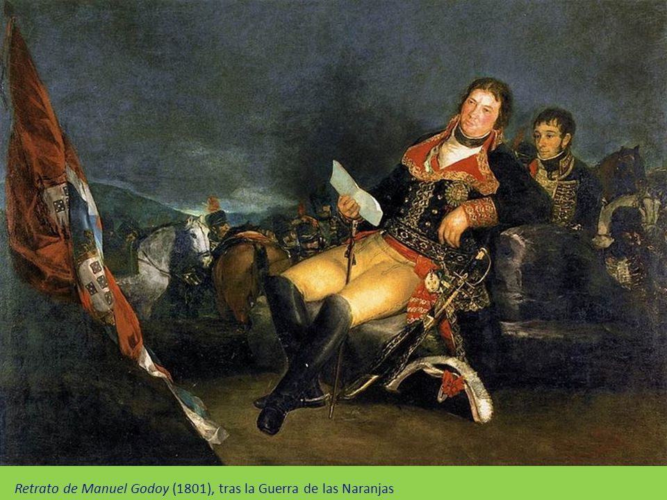 Retrato de Manuel Godoy (1801), tras la Guerra de las Naranjas