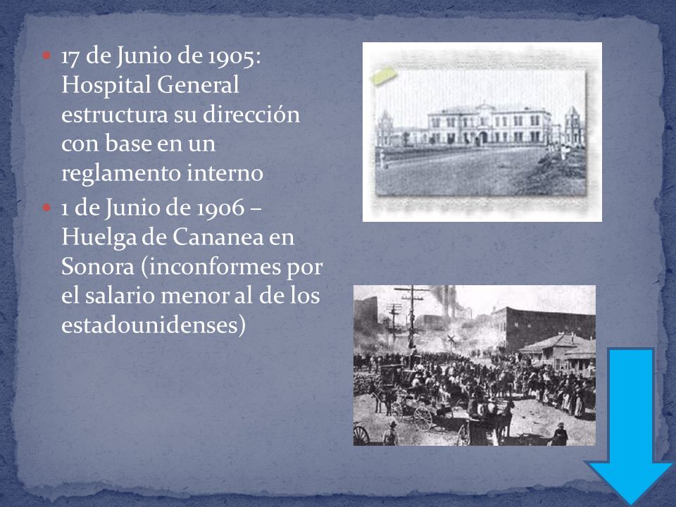 17 de Junio de 1905: Hospital General estructura su dirección con base en un reglamento interno
