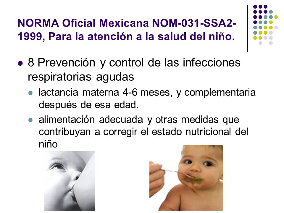 8 Prevención y control de las infecciones respiratorias agudas