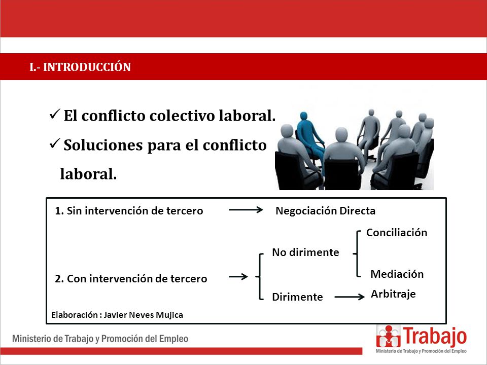 El conflicto colectivo laboral. Soluciones para el conflicto laboral.