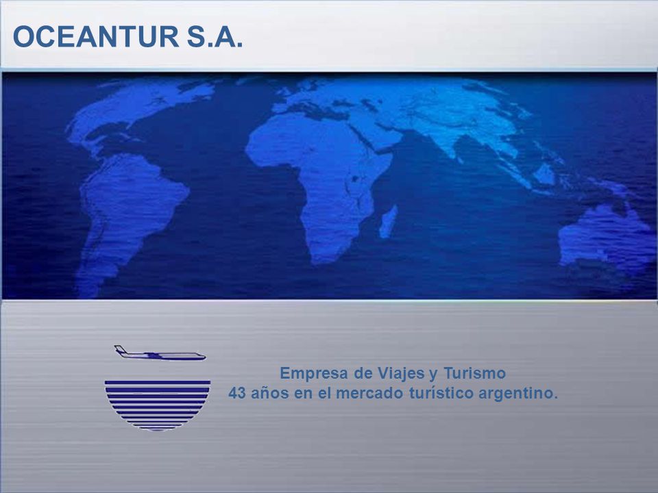 Empresa de Viajes y Turismo 43 años en el mercado turístico argentino.