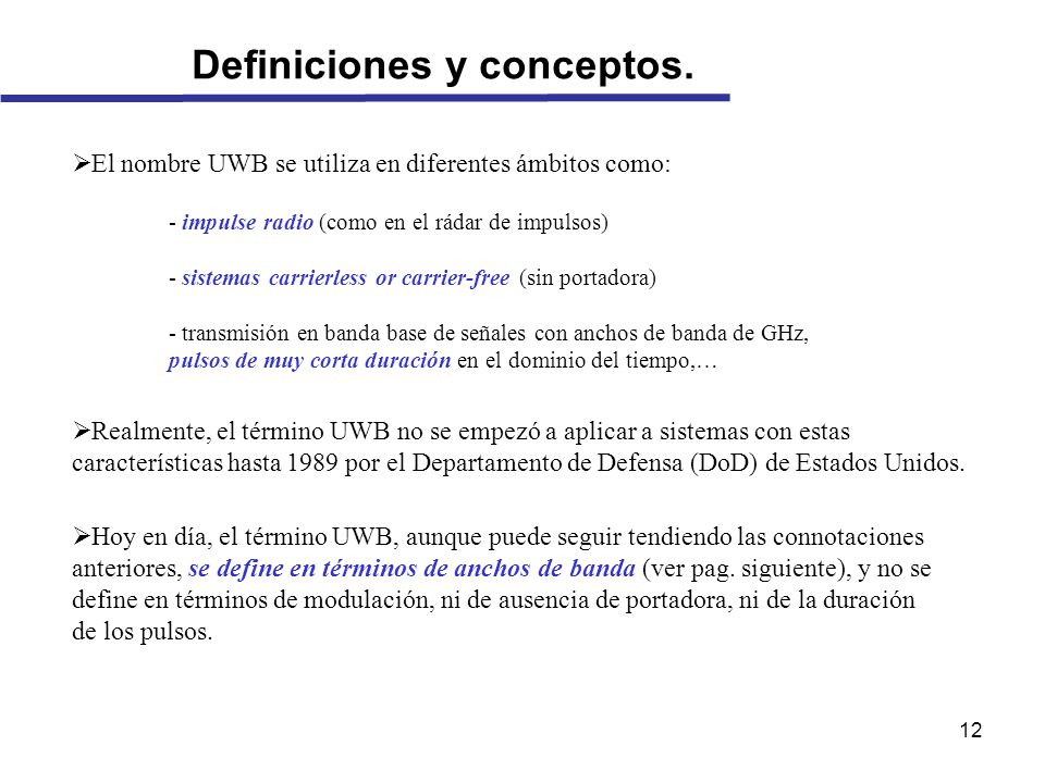 Definiciones y conceptos.