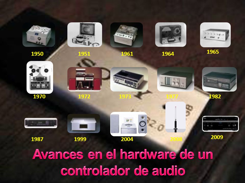 Avances en el hardware de un controlador de audio