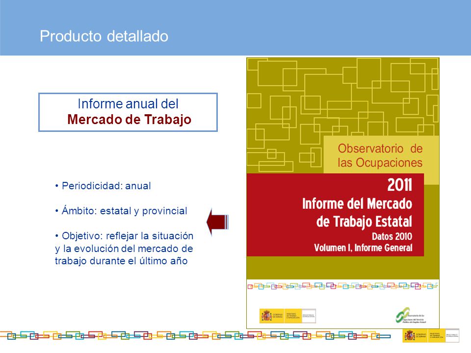 Producto detallado Informe anual del Mercado de Trabajo