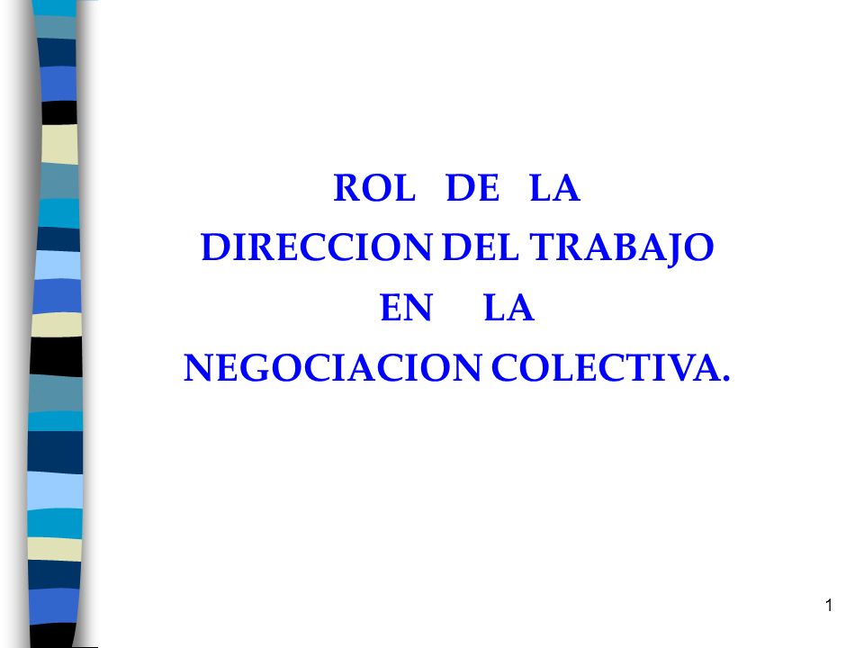 NEGOCIACION COLECTIVA.