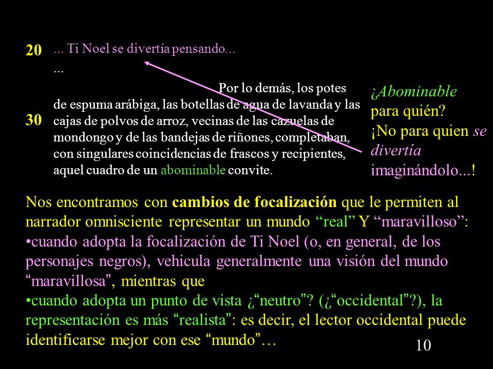¿Abominable para quién ¡No para quien se divertía imaginándolo...! 30