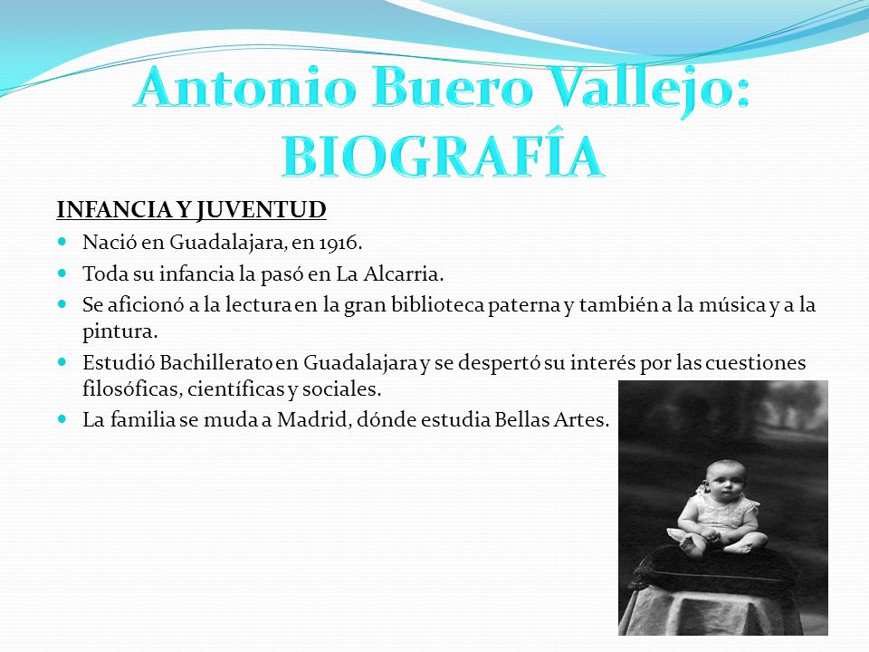 Antonio Buero Vallejo: BIOGRAFÍA