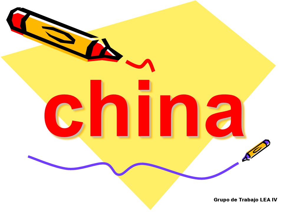 china Grupo de Trabajo LEA IV